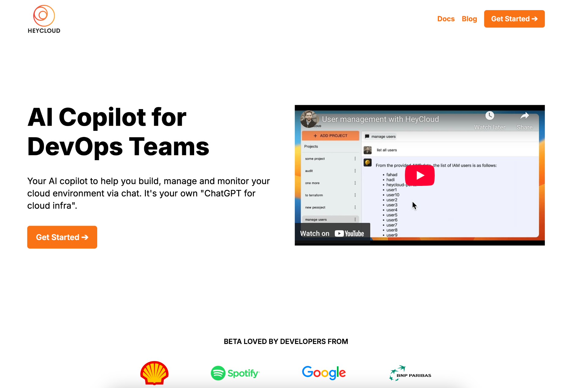 HeyCloud.ai screenshot