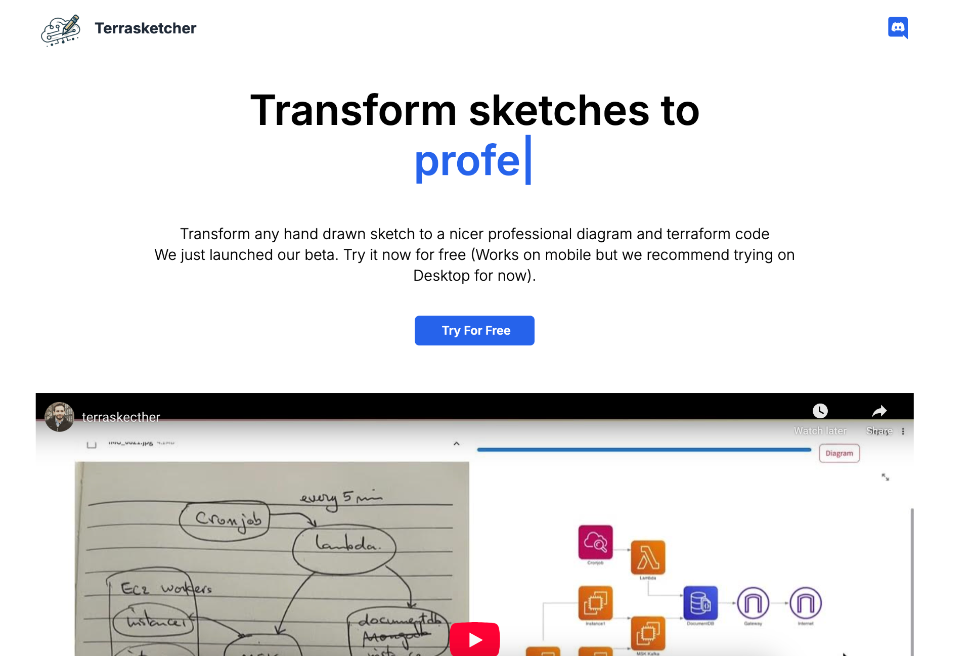 TerraSketcher.com screenshot